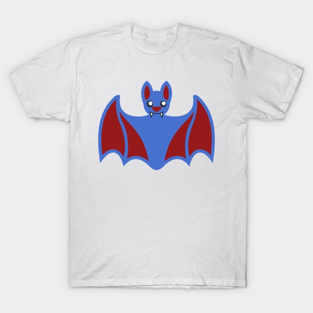 Cute bat pattern T-Shirt by LukjanovArt